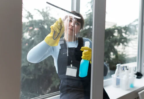 Nettoyage de vitres intérieures et extérieures à Courmes
